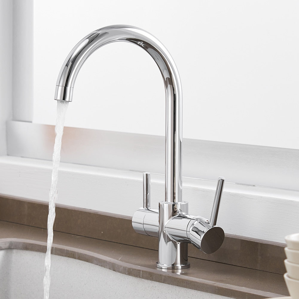 Kitchen Faucets Waterfilter Taps Kitchen Faucets Mixer Drinking Water Filter Faucet Kitchen Sink Tap Water-0